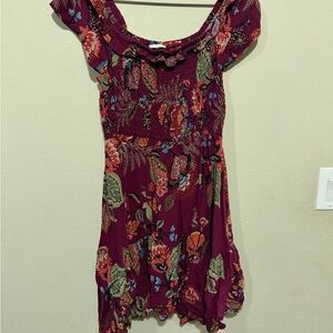 Maurices Multicolor Floral dress